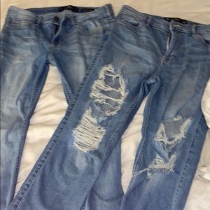 holister jeans size 9
